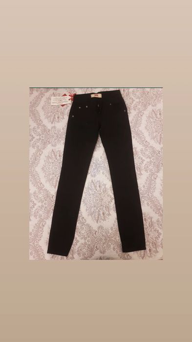 "LEVEL" Новые черные джинсы для девочек