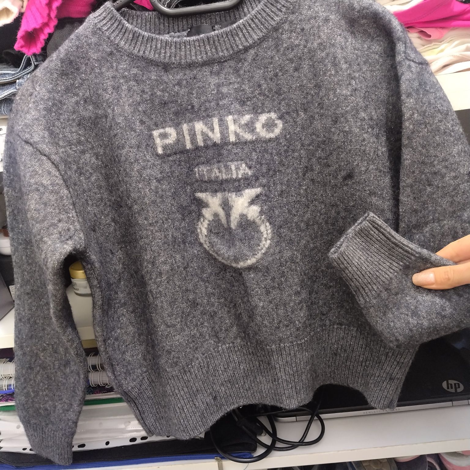 Намален 110лв Вълнен половер Pinko ХС/XXS