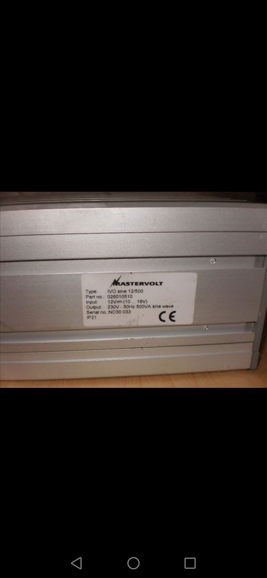 Inverter profesional 12v dc-220 v/ac-500 v continuu - Finlanda