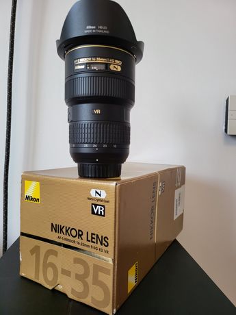 Obiectiv Nikon 16-35 mm f/4 G