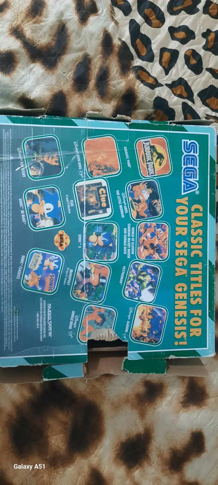 Sega genesis 16 bit 132в1