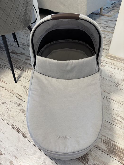 Кош за новородено Cybex cot S lux, lava grey