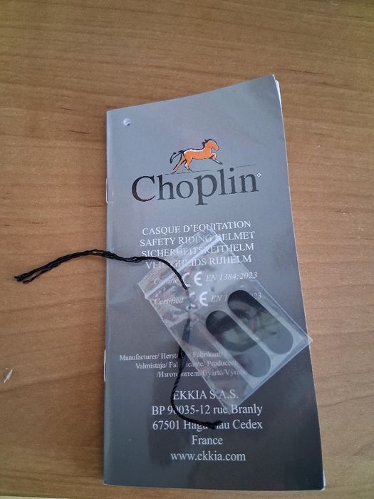 Каска за езда Choplin, р-р S