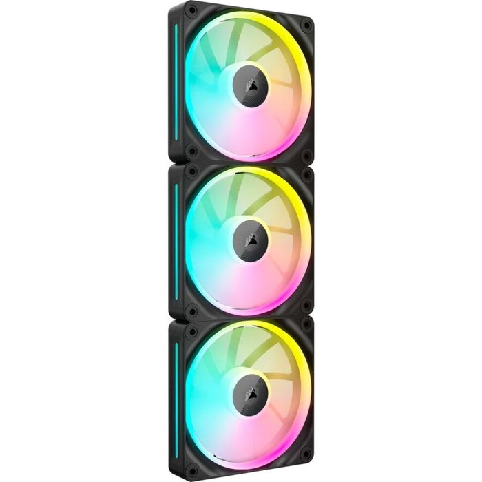 Sigilat Kit 3 ventilatoare Corsair iCUE LX120 RGB + hub noul icue link