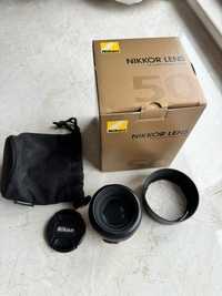 Обектив фотоапарат Nikon 50mm f/1.4G