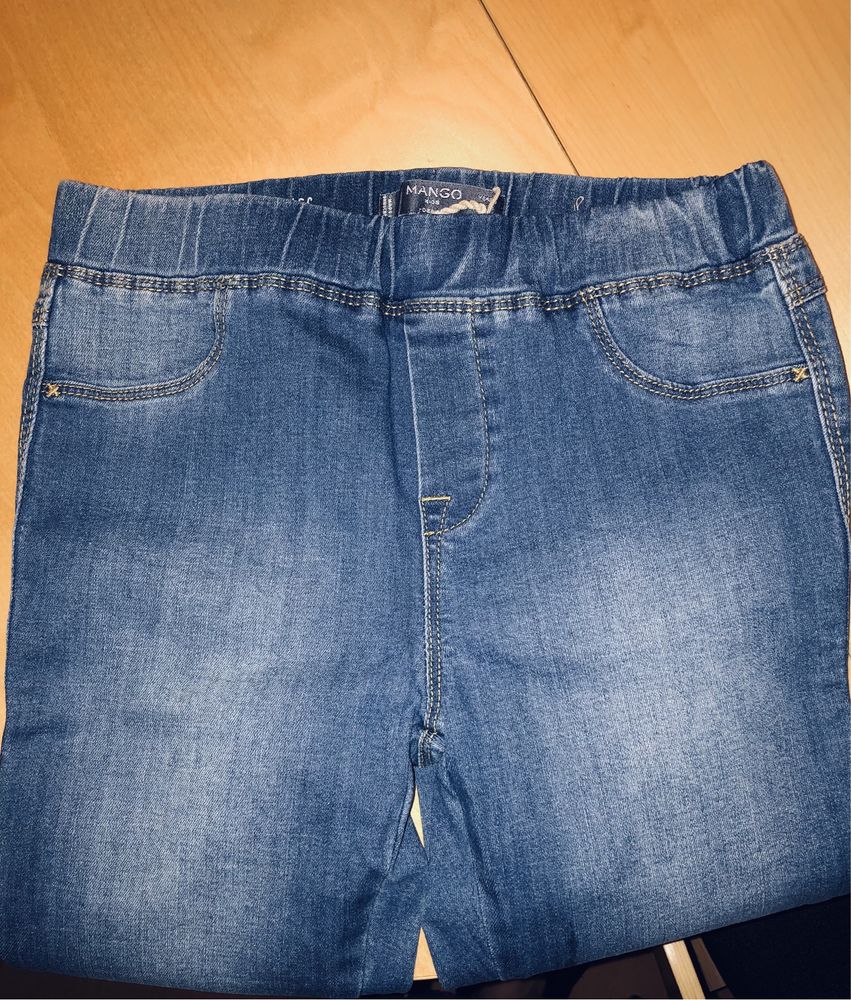 НОВИ Дънкови панталони Mango Kids, 11-12г, 152