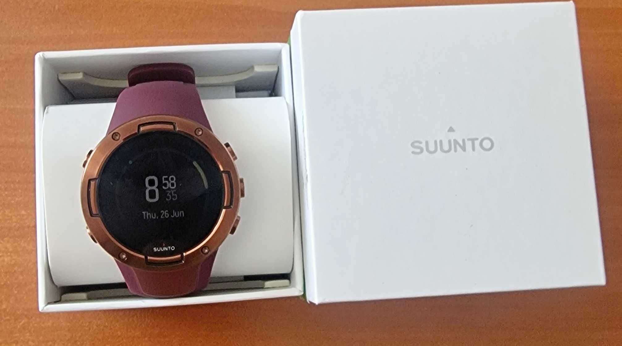Ceas sport / smartwatch Suunto 5 G1, unisex, burgundy copper