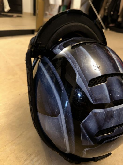 Vand casca ski Ruroc + dispozitiv apel si muzoca