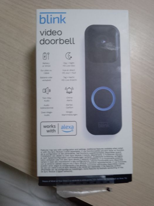 Blink video doorbell