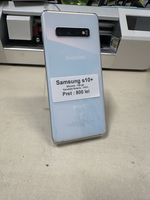 Samsung s10 plus / 128 gb / garantie / impecabil ca nou