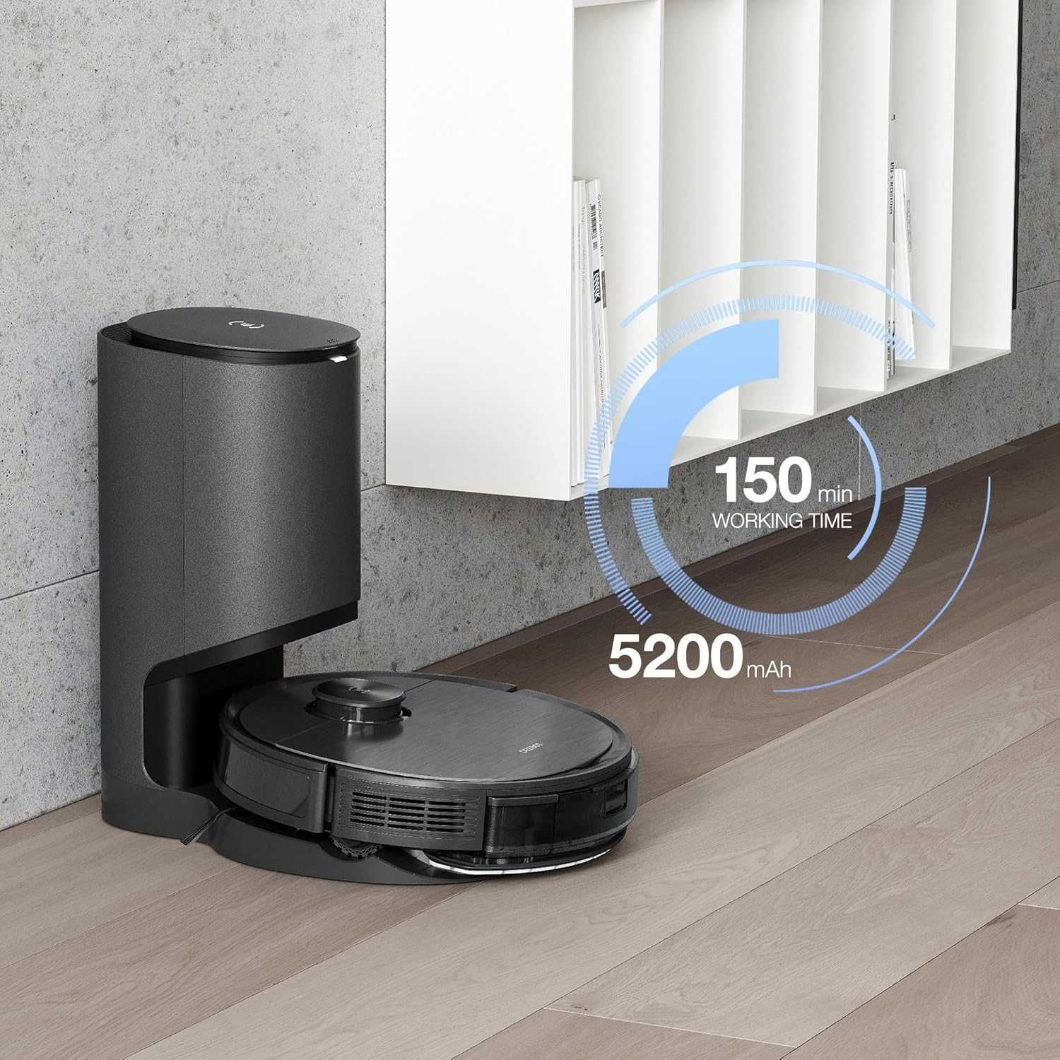 Прахосмукачка робот Ecovacs Deebot T9 AIVI с моп камера/видео 3000Pa