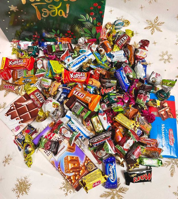 750тг / Новогодние подарки оптом для компаний, садиков и школ