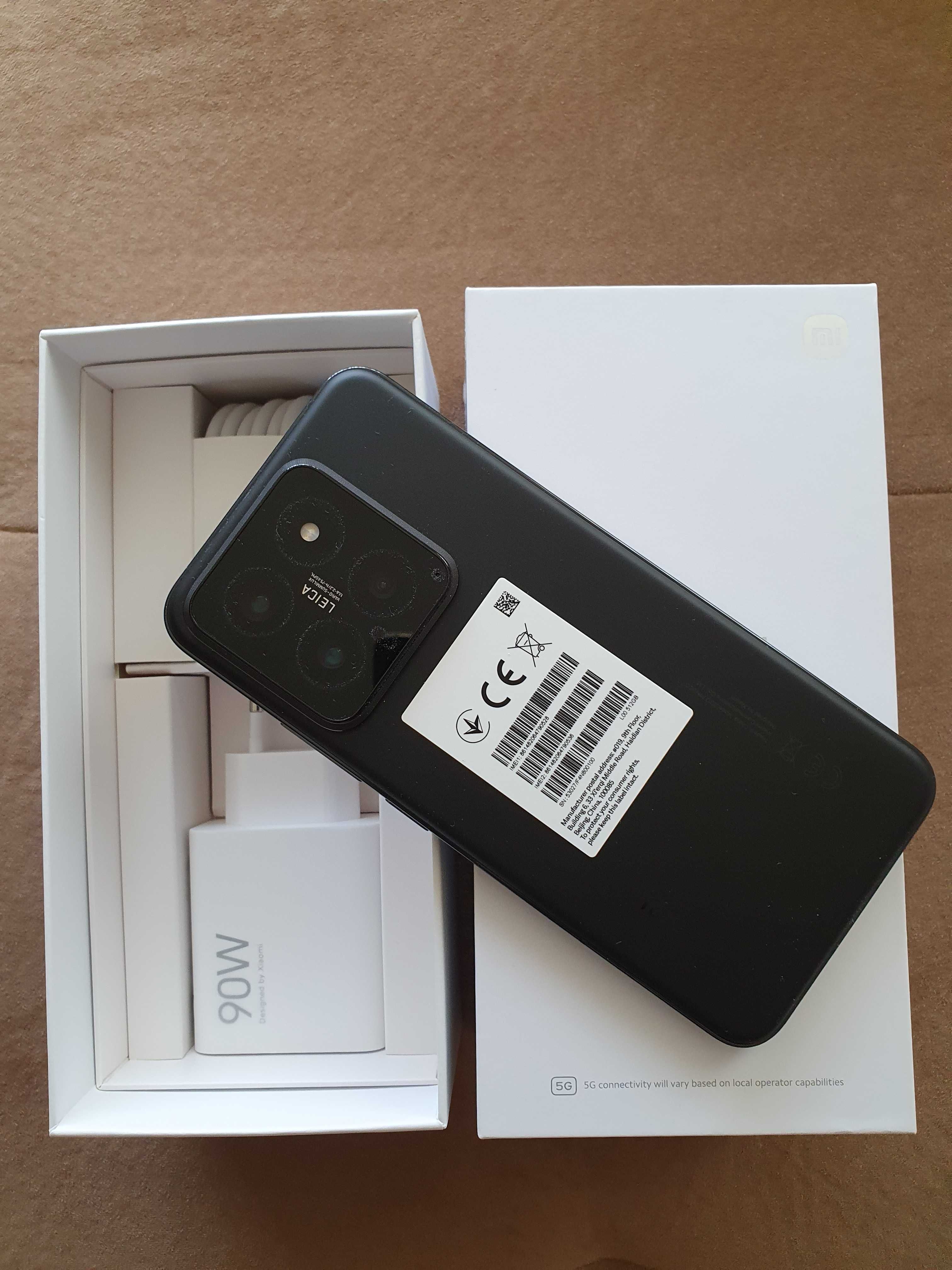 Xiaomi 14 5G 512GB 12GB RAM Black в гаранция (чистия флагман)