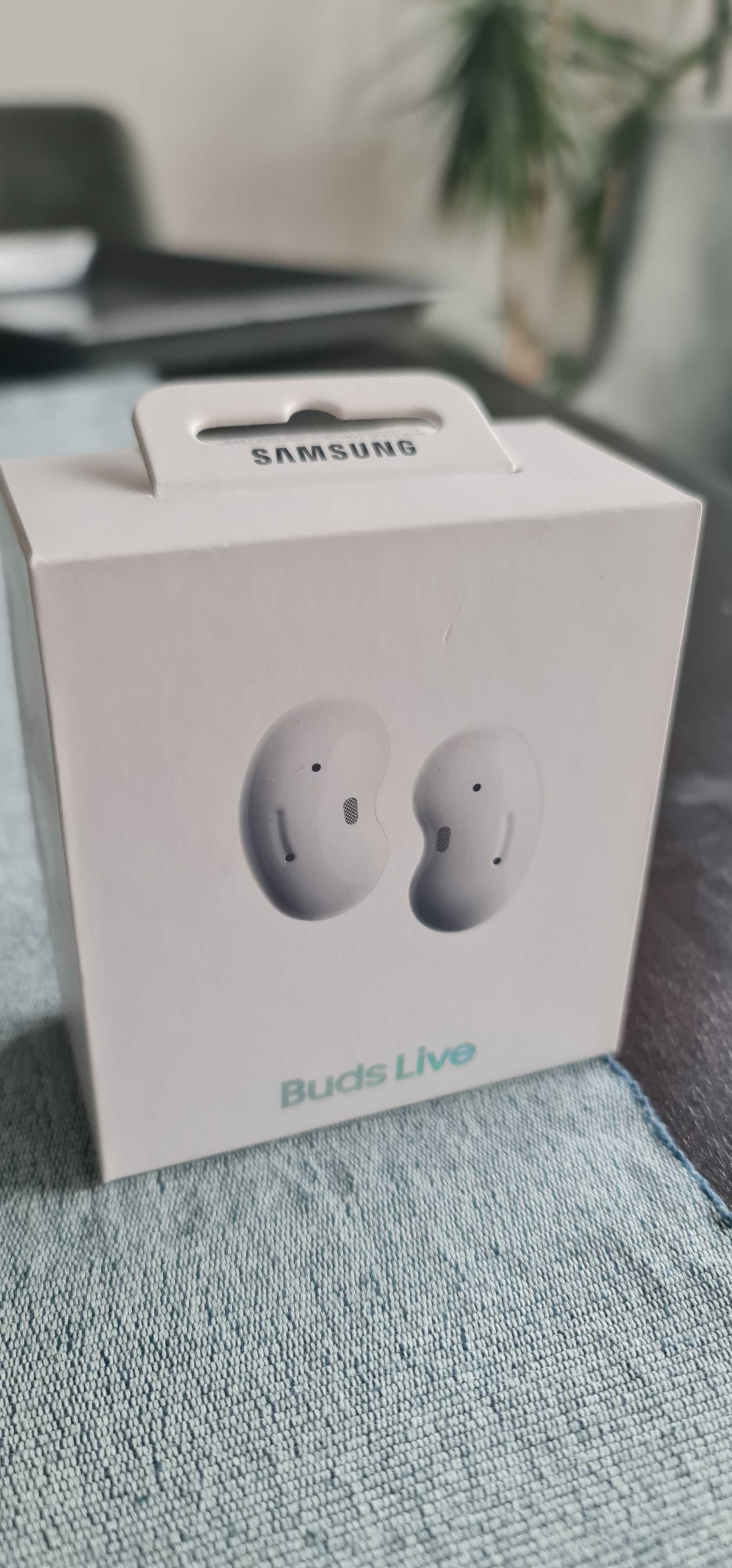 Безжични слушалки Samsung Buds Live SM-R180 бели