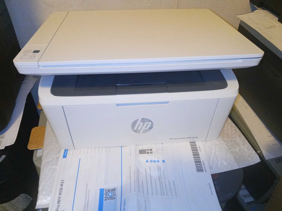 HP LaserJet Pro MFP M28a • Лазерное МФУ • Печать / Скан / Копия