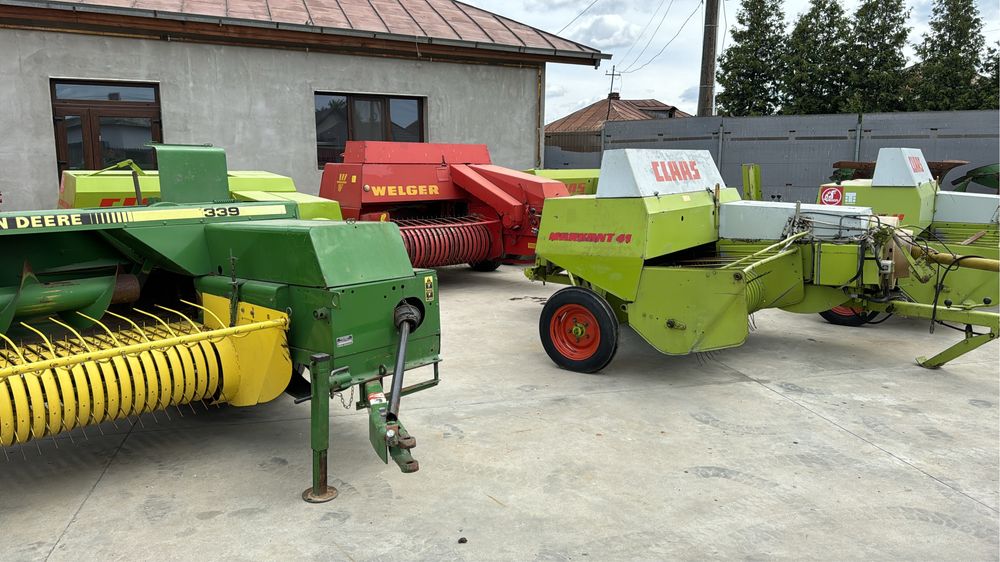 Presa baloti dreptunghiulari balotiera john deere 339