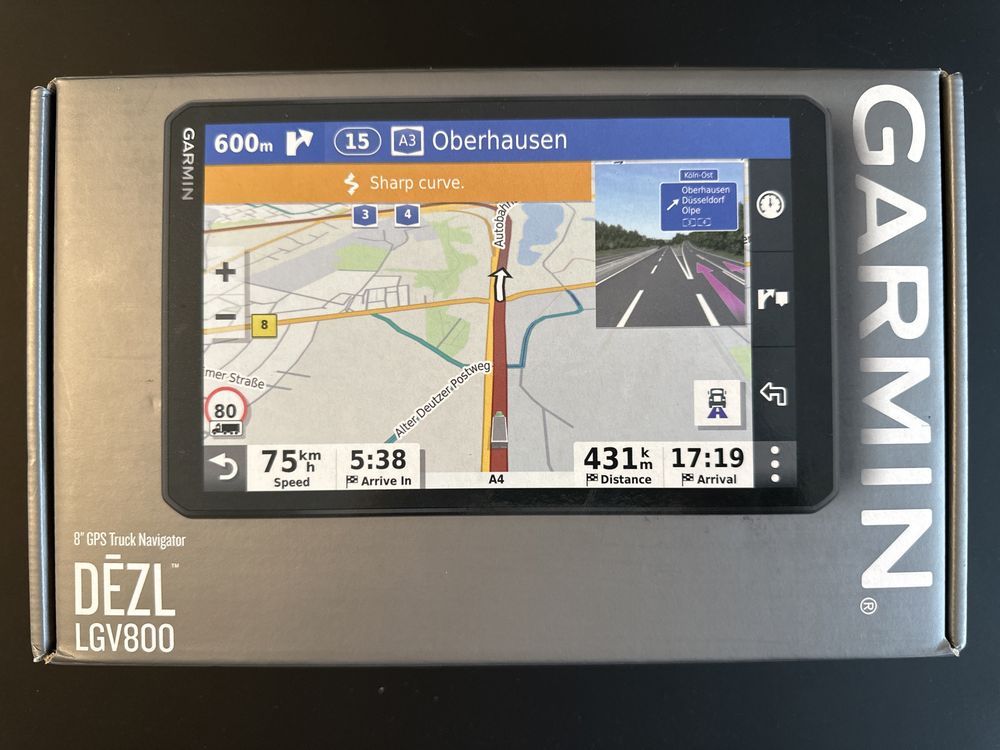 Sistem de navigatie camioane Garmin GPS Dezl LGV800 Ecran 8" Nou