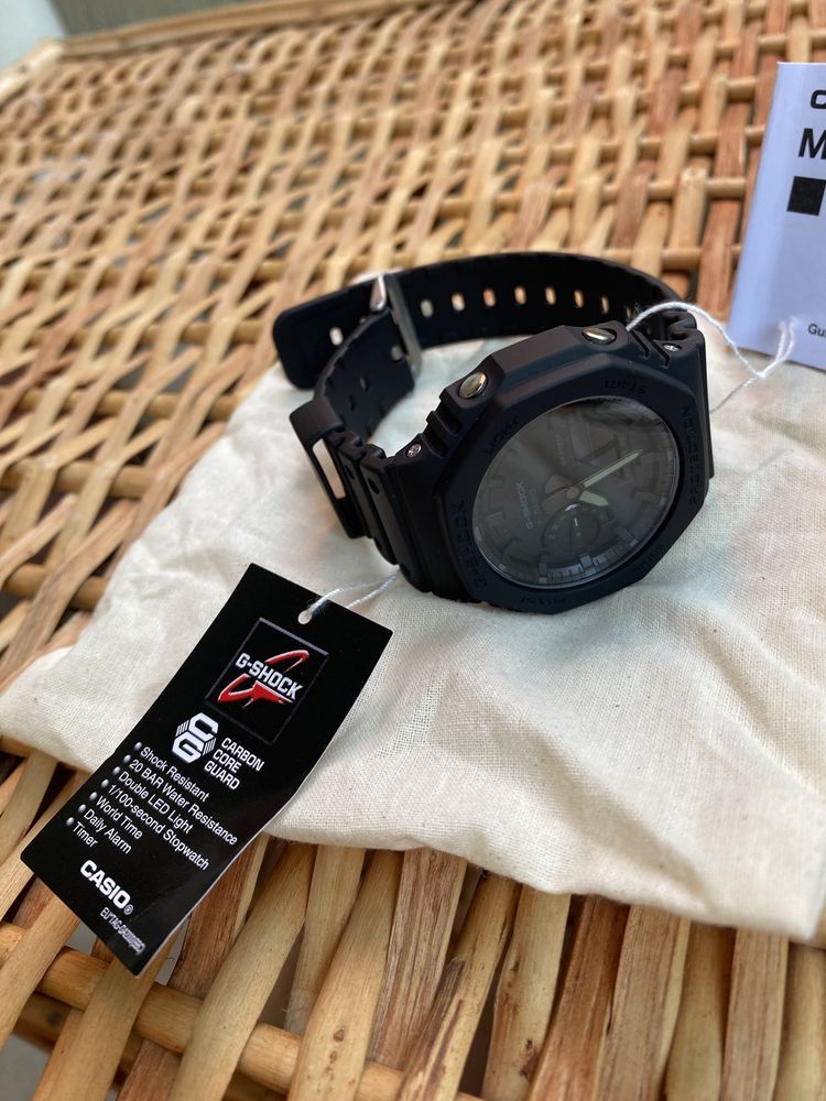 Часовник Casio G-Shock - GA-2100-1A1ER - Черен