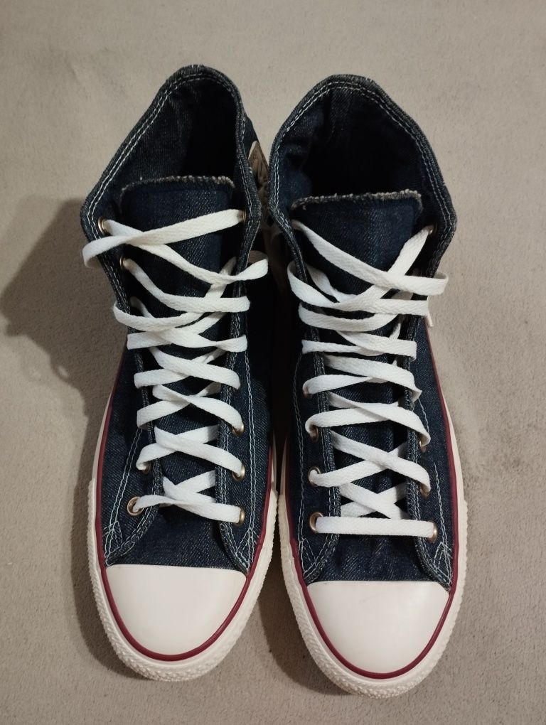 Basketi Converse Chuck Taylor all star hi washed denim măr 46