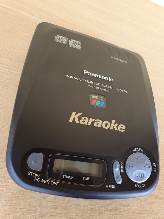 Retro CD player audio si video karaoke Panasonic Japan