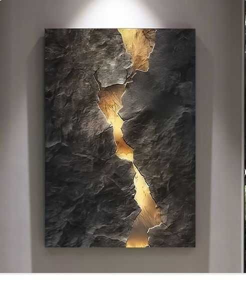 Скалы арт бетон имитация скал  зеркала  роспись стен