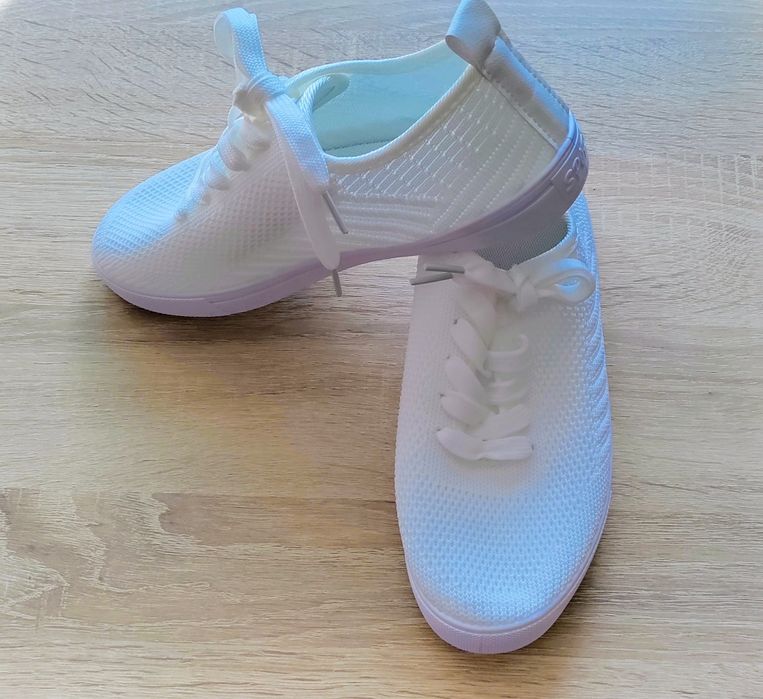 Нови дамски маратонки плетени дишащи противоплъзгащи