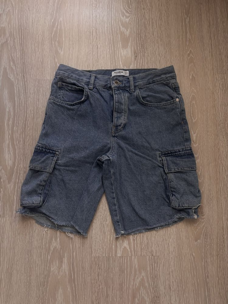 Къси дънкови панталони (Jorts) Pull and Bear