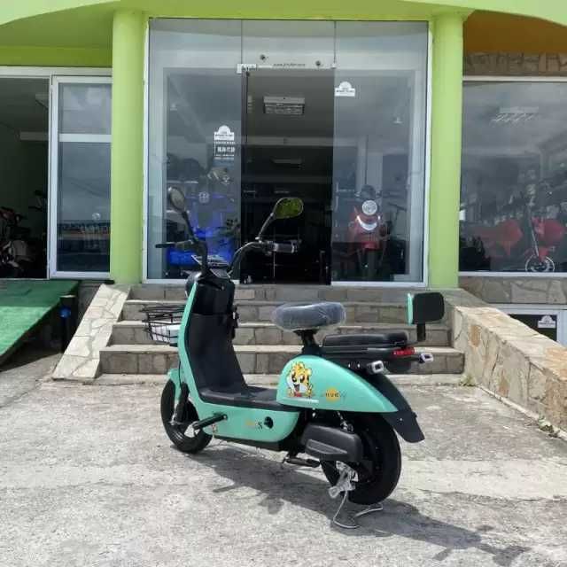 Електрически скутер с педали MaxMotors 500W LOVELY green