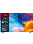 Televizor TCL LED 58P635, 146 cm, Smart Google TV, 4K Ultra HD,Clasa E
