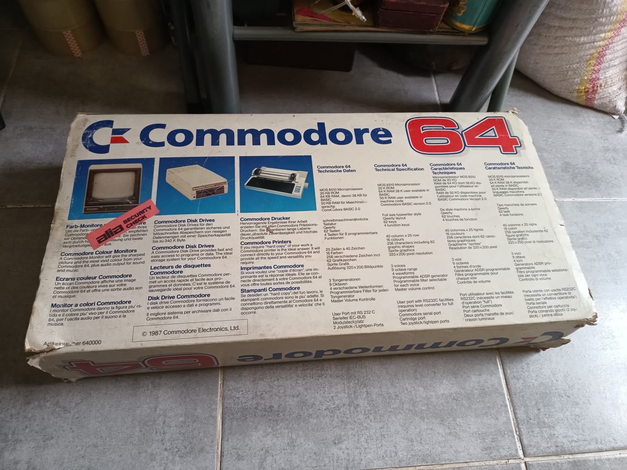 Calculator Commodore 64