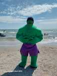 Mascote gonflabilă hulk