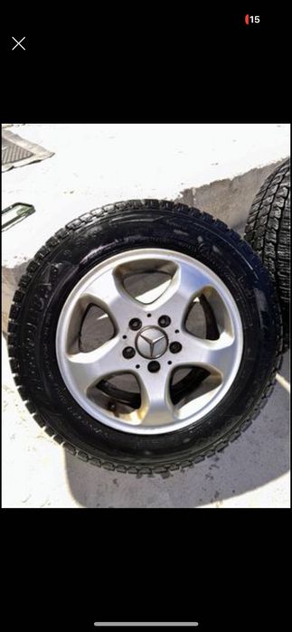 Jante + anvelope Mercedes vito