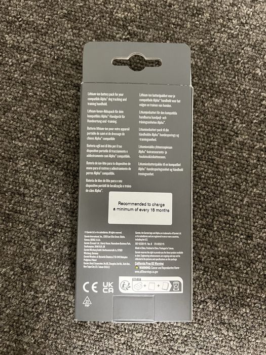 Garmin Acumulator GPS Alpha/Atemos/Montana