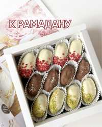 клубника в шоколаде финики в шоколаде доставка Астана клубника цветами