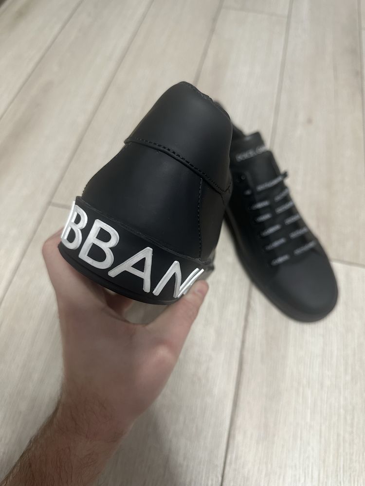Ghete bărbați Dolce & Gabbana din piele naturală mărimea 44