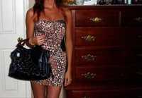 rochie animal print S