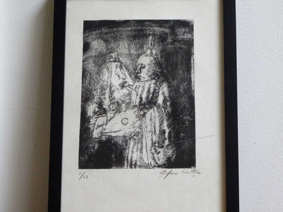 Gravura, Stefan Caltia ‘Personaje pe scena’