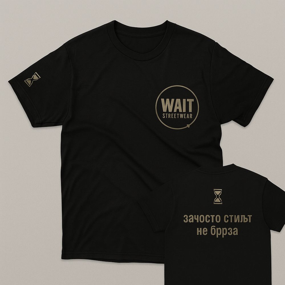 Новите тениски на марката Wait