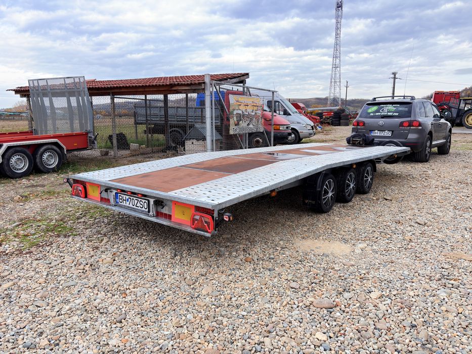 Trailer, platforma, slep cu 3 axe, 6 m, 2.2 m, 3.5 Tone, 3500 kg, 2021