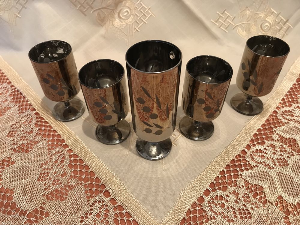 Посуда советских времен: рюмки, бокалы, фужеры, стаканы, чашки, кружки