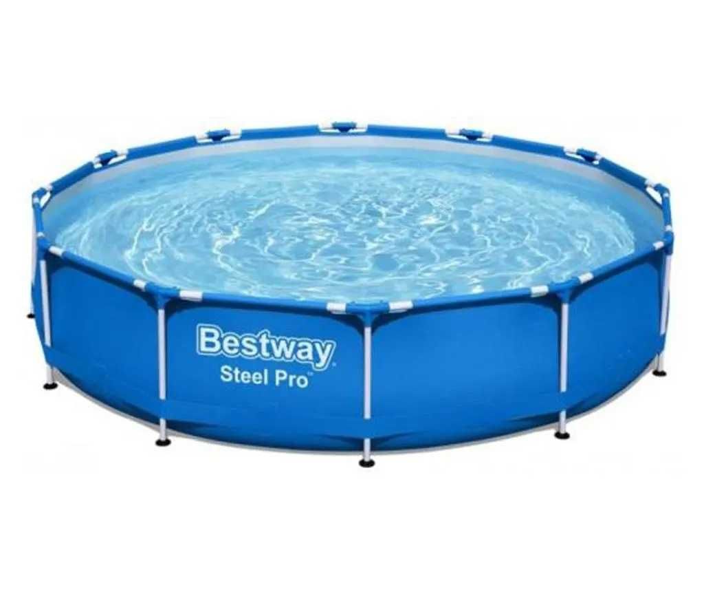 Piscina Rotunda Copii Familie Cadru Metalic 366x76cm LivratGRATUIT BH