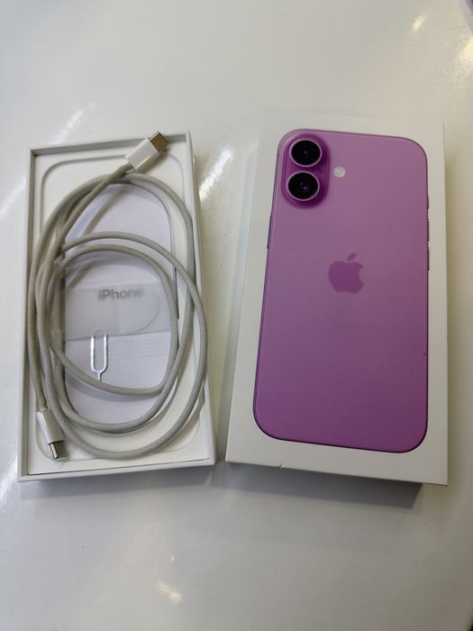 iPhone 16 розов 128GB с 2 год ГАРАНЦИЯ