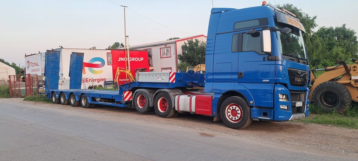 Trailer Faymonville STN-4U  4 axe DE VANZARE