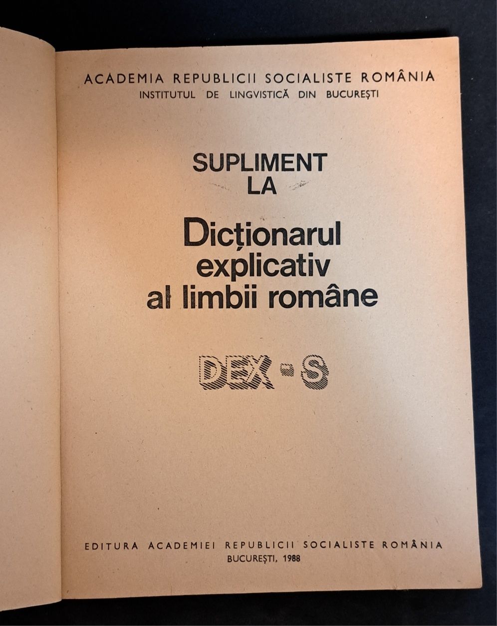 Dicționar explicativ al limbii române 1975