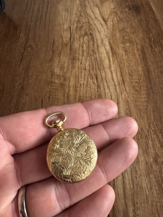 Ceas de buzunar auriu