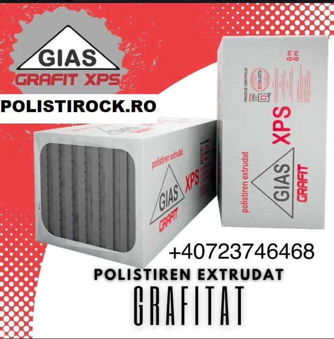 Polistiren Extrudat Grafitat 2 3 4 5 6 8 10 12 15cm