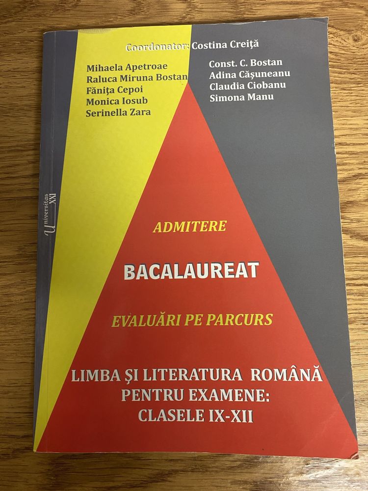 Culegere Lumba si Literatura Romana (admitere/bacalaureat)