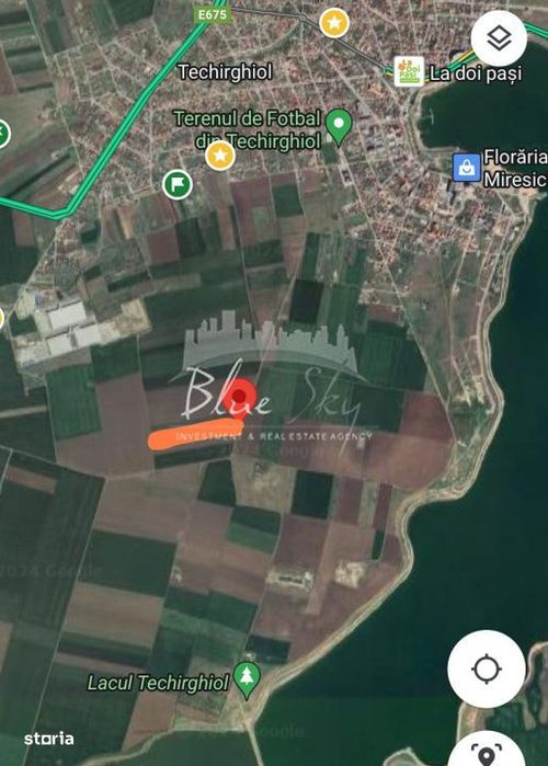 Loturi de teren 500 mp in Localitatea Techirghiol