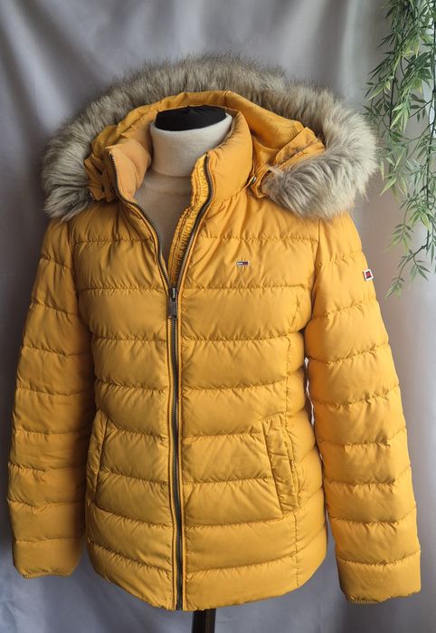 Geaca dama pene-puf Tommy Hilfiger nr.M originala