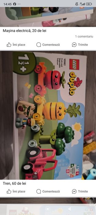 Lot 6 seturi lego duplo